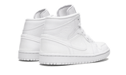 Jordan 1 Mid Triple White (W) 4