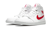 Jordan 1 Mid White University Red (W) 3