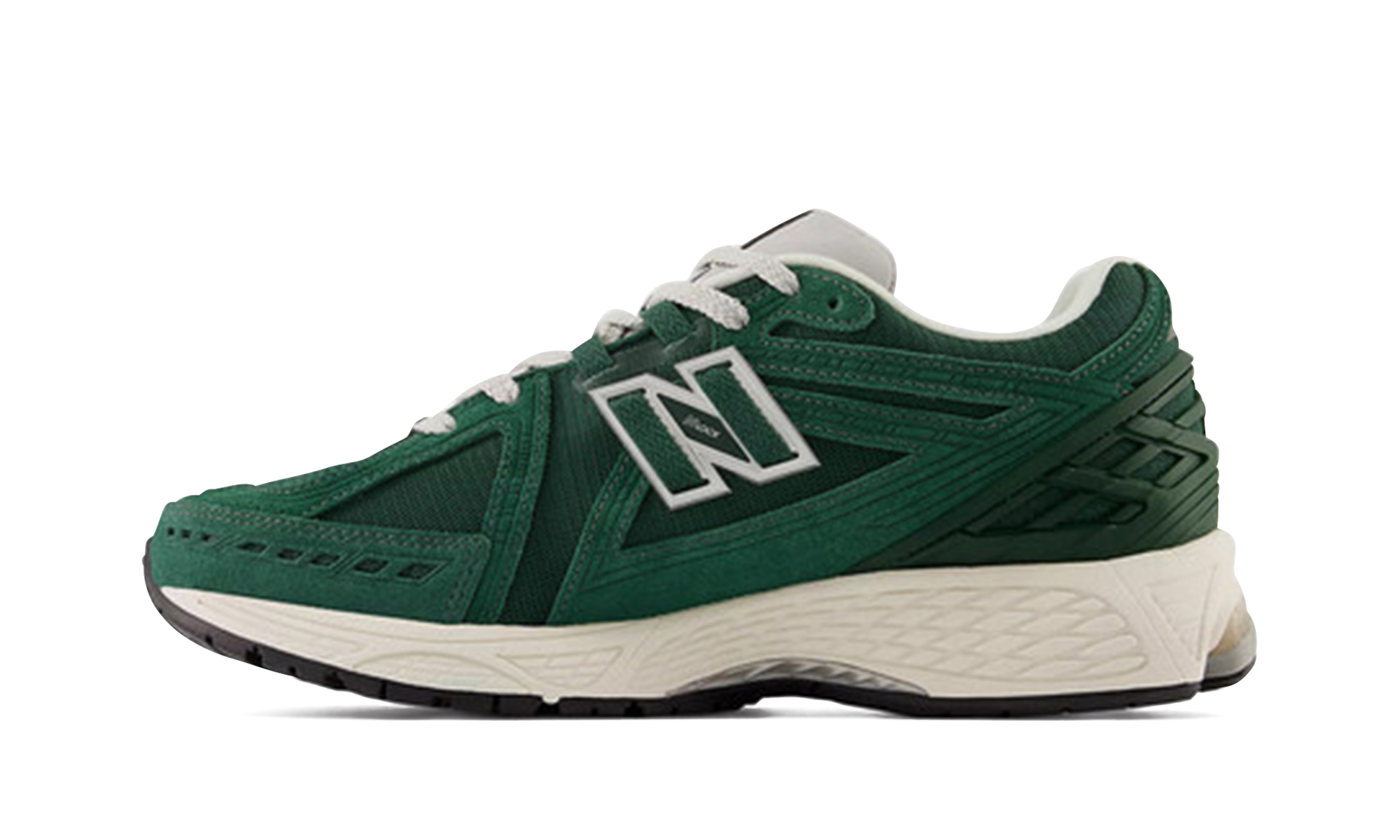 New Balance 1906r Green Suede metallic Silver