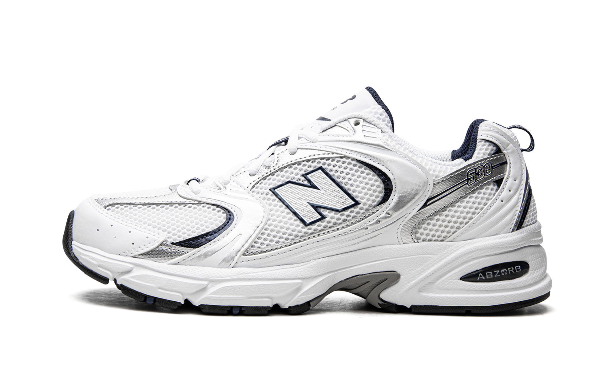 New Balance 530 White Gray Navy 5