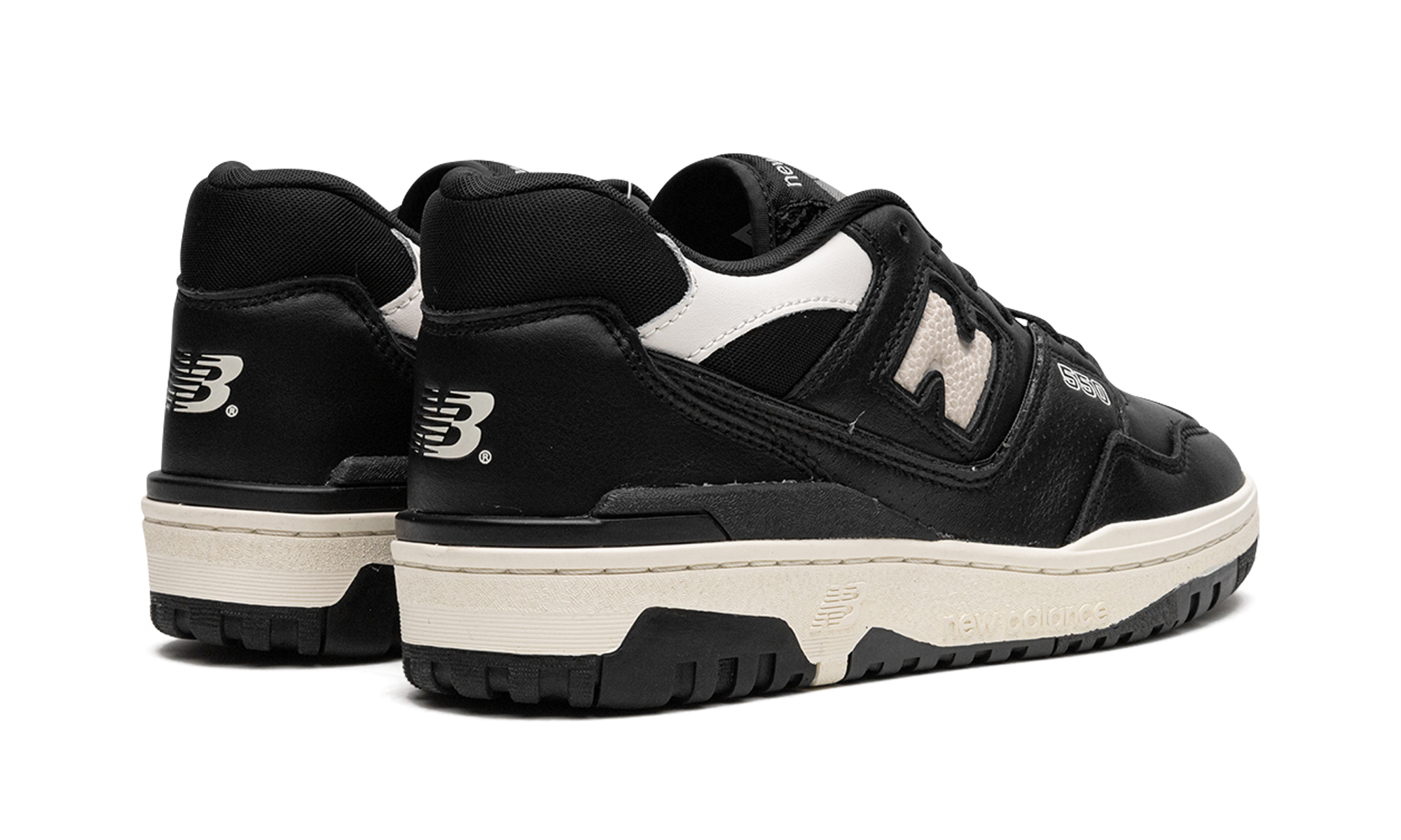 New Balance 550 Black Cream White 4