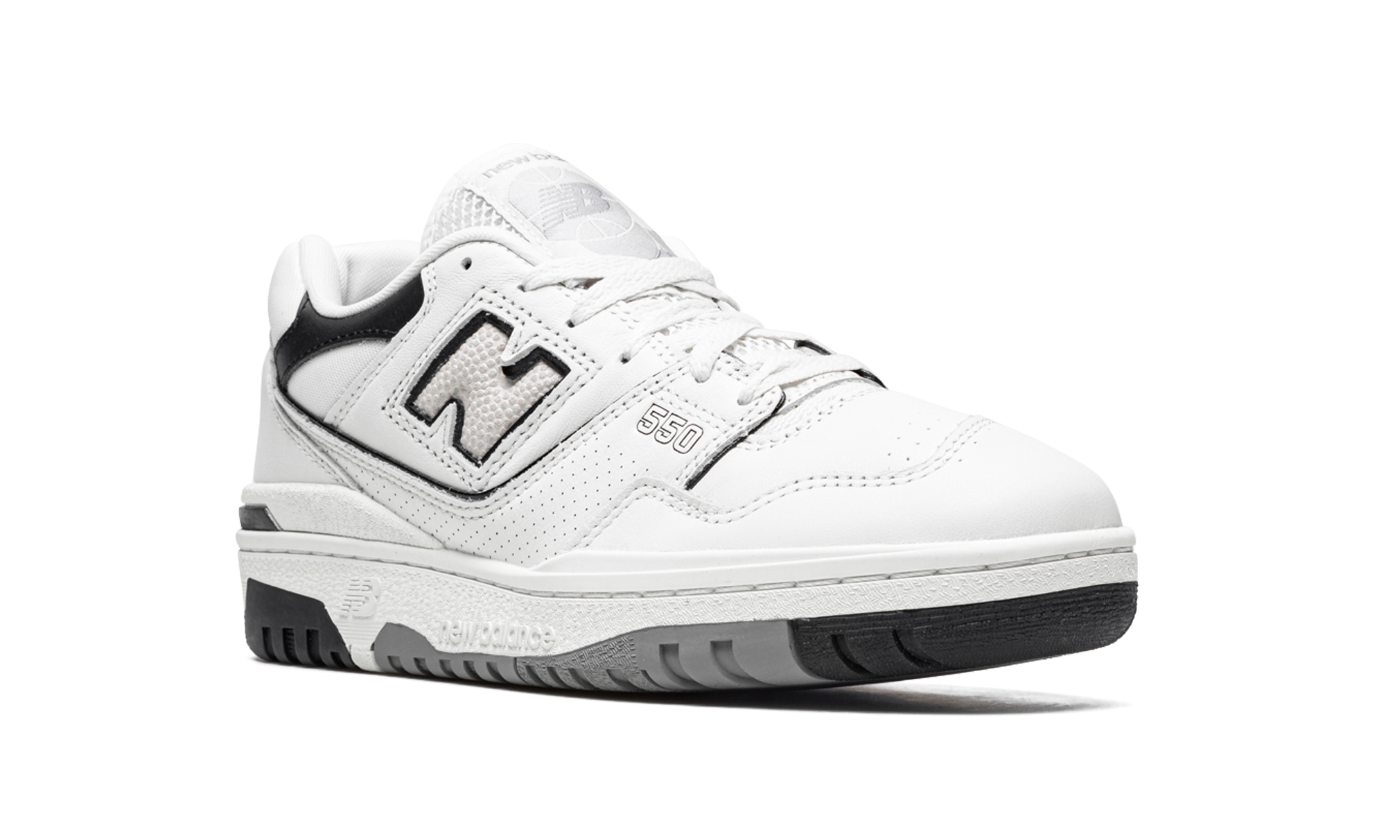 New Balance 550 Cream Black 2