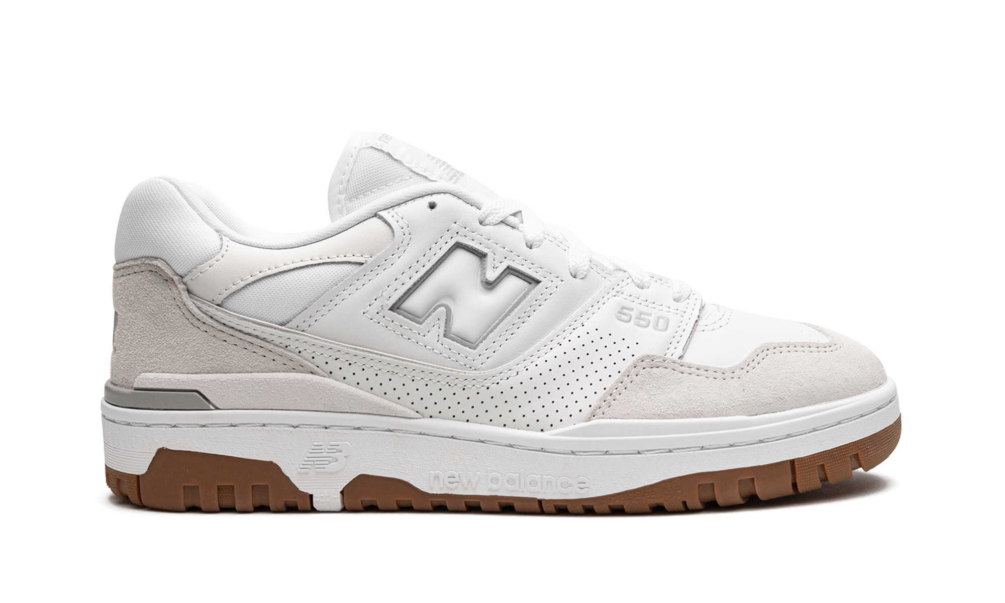 New Balance 550 White Gum 7