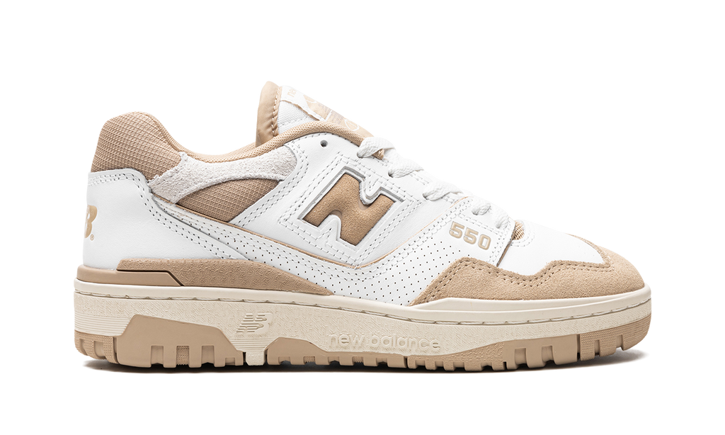 New Balance 550 White Incense Driftwood 7