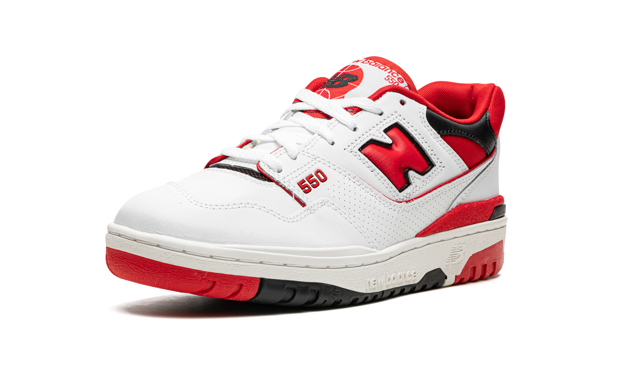 New Balance 550 White Red 4