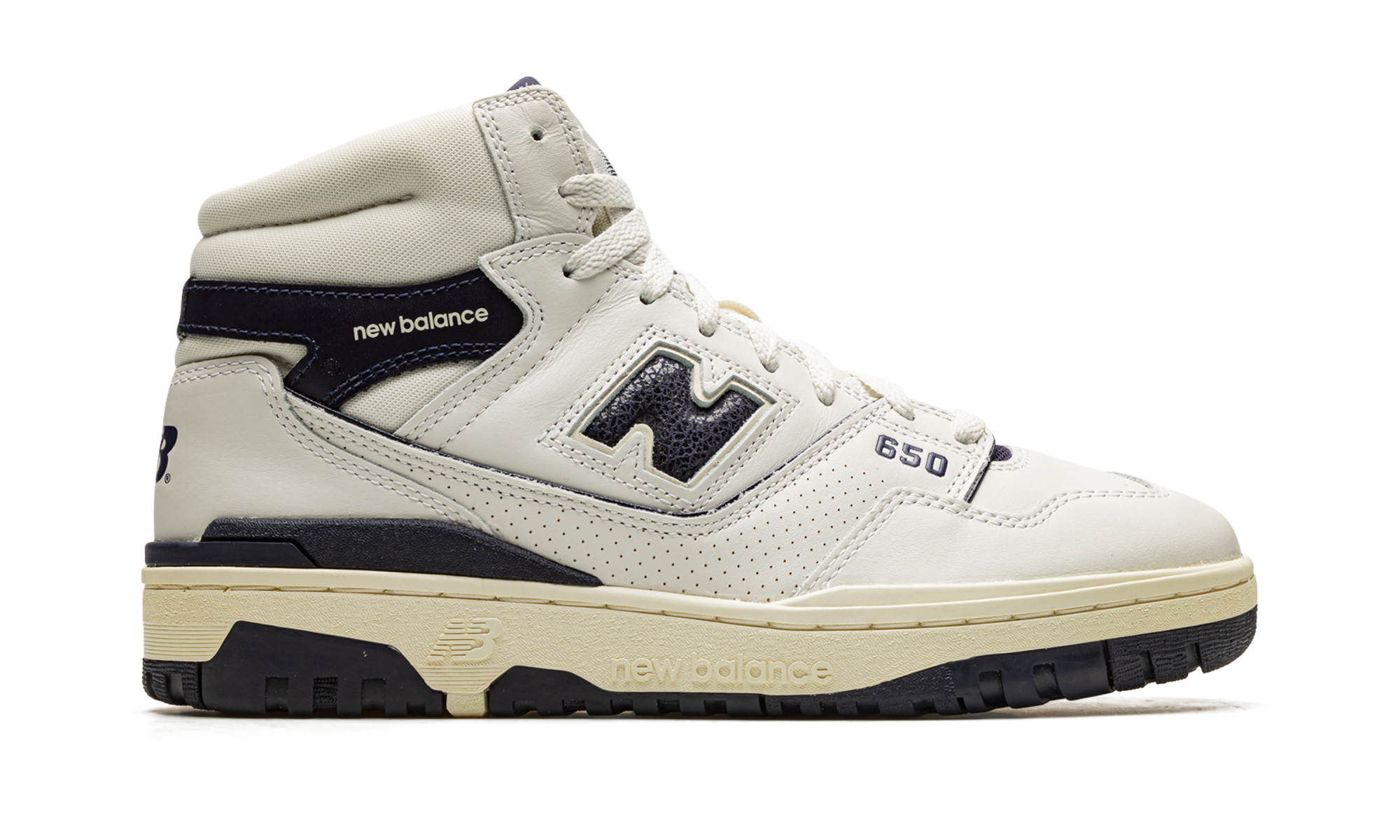 New Balance 650R Aime Leon Dore White Navy 6