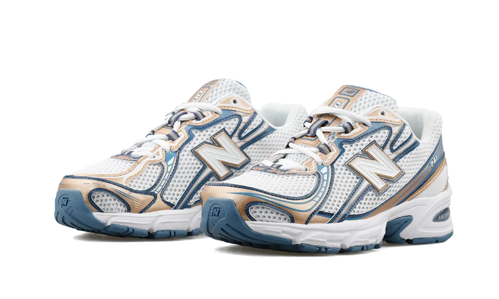 New Balance 740 Blue Gold Metallic 2