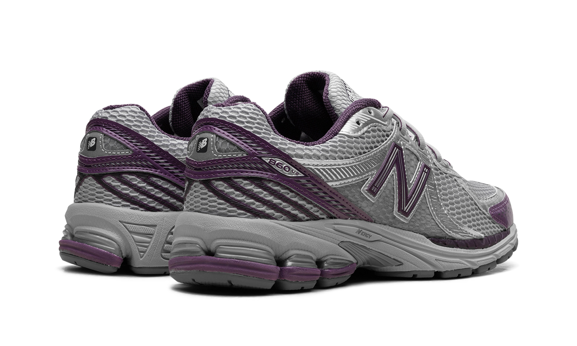 New Balance 860 V2 Gray Purple 4