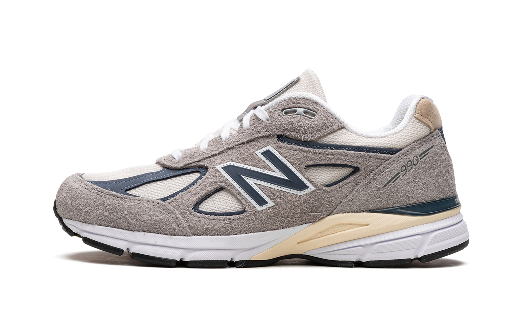 New Balance 990 V4 Made In USA Gray suede
