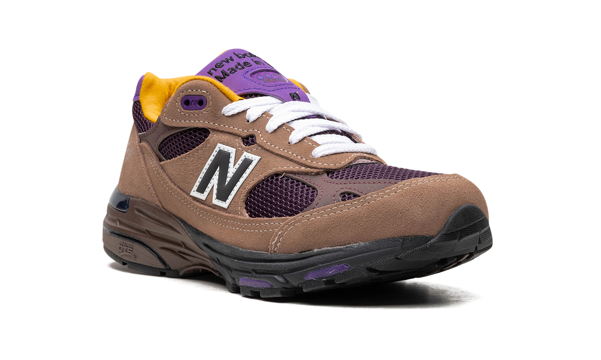 New Balance 993 MiUSA Mushroom Midnight Violet 2