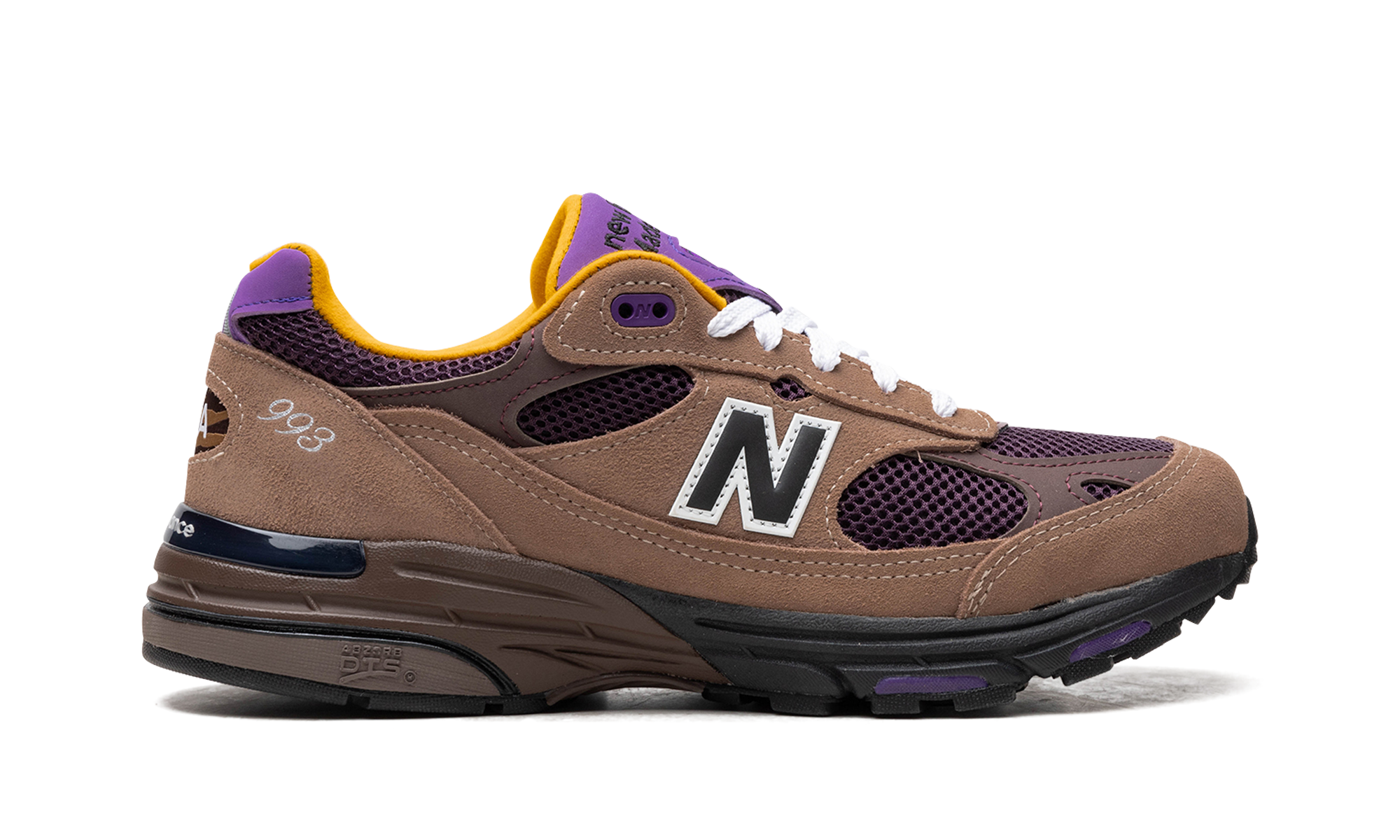 New Balance 993 MiUSA Mushroom Midnight Violet 6