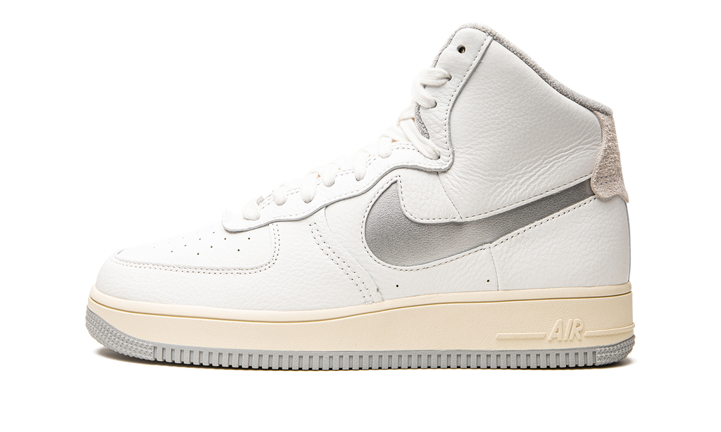 Nike Air Force 1 High Sculpt White Silver (W) 2