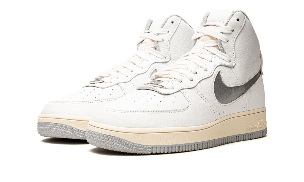 Nike Air Force 1 High Sculpt White Silver (W) 3