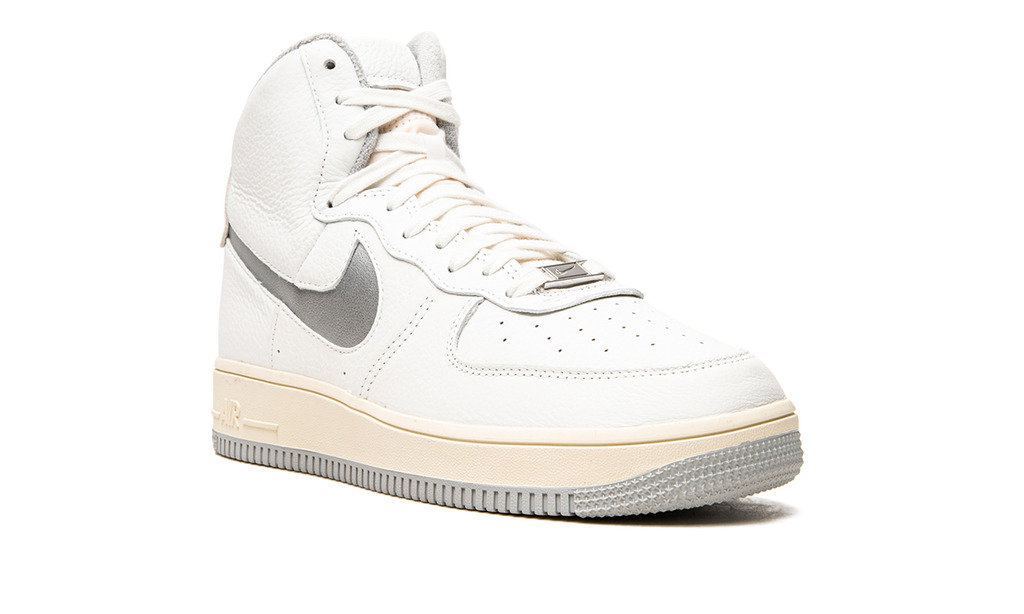 Nike Air Force 1 High Sculpt White Silver (W) 8