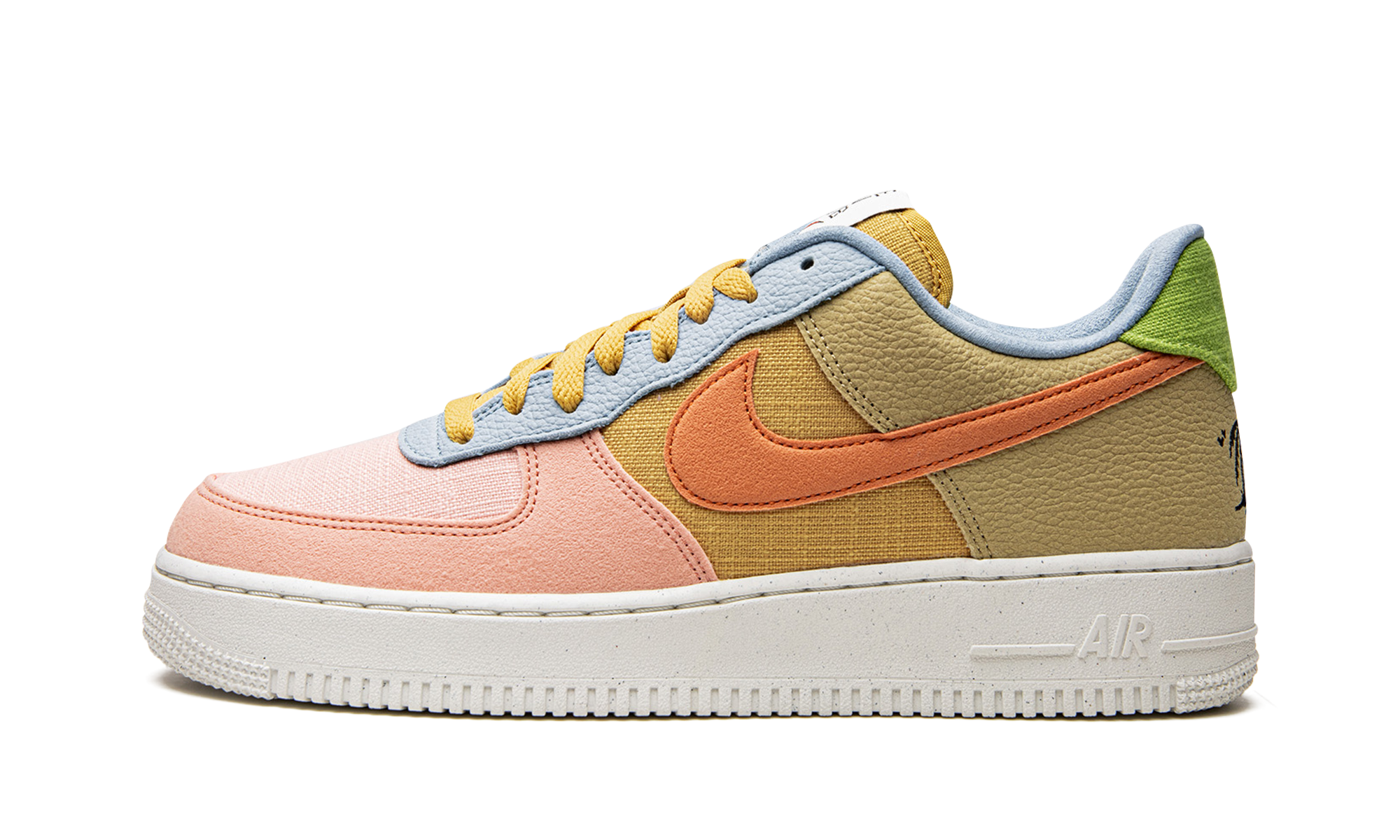 Nike Air Force 1 Low 07 Next Nature Sanded Gold 1