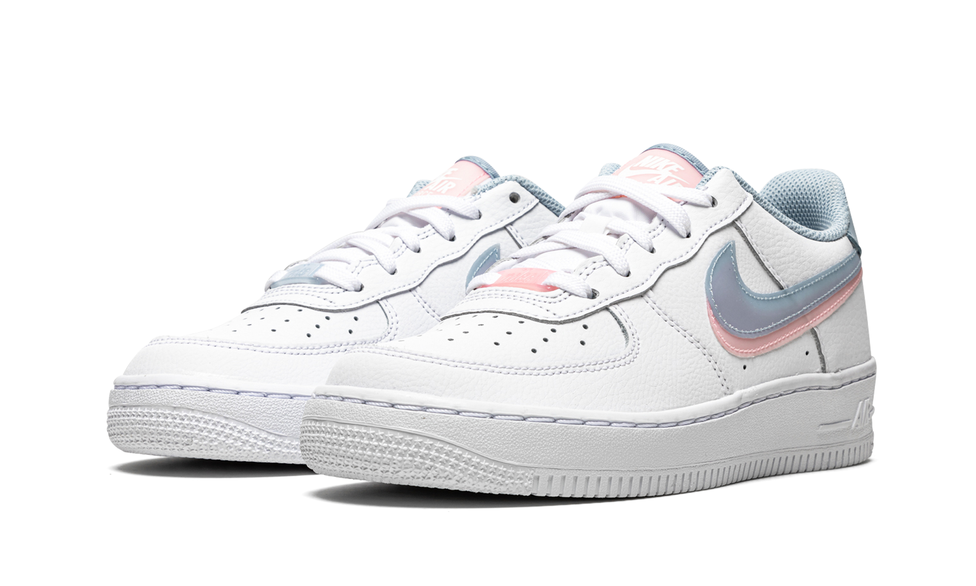 Nike Air Force 1 Low LV8 Double Swoosh Light Armory Blue 3