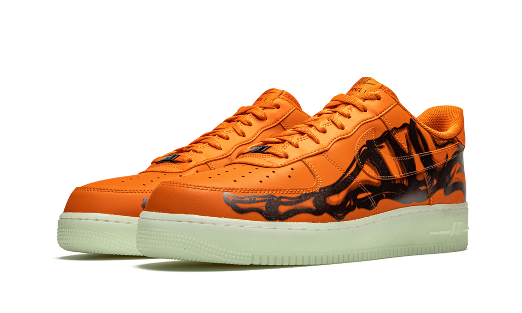 Nike Air Force 1 Low Orange Skeleton 3