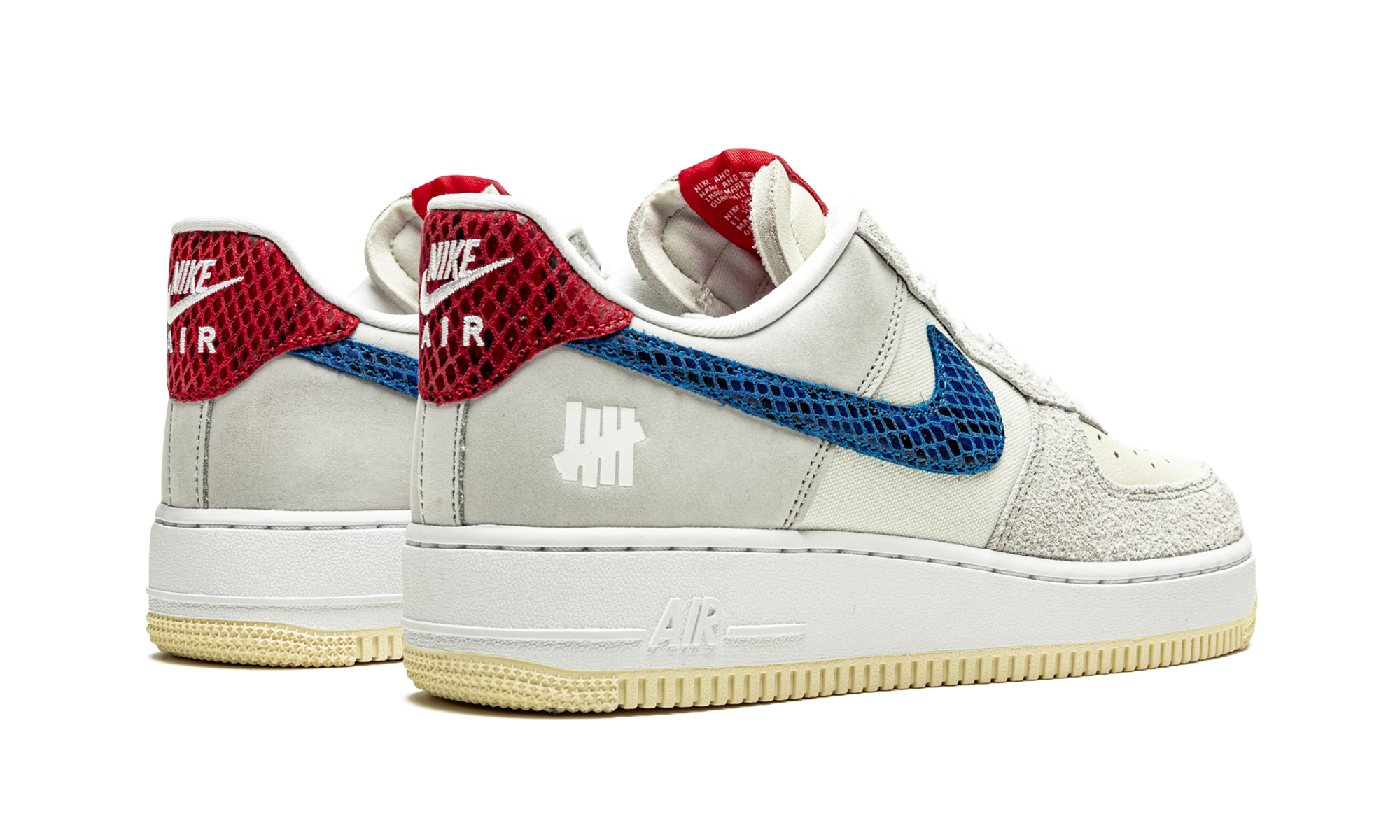 Nike Air Force 1 Low Undefeated 5 On It Dunk vs. AF1