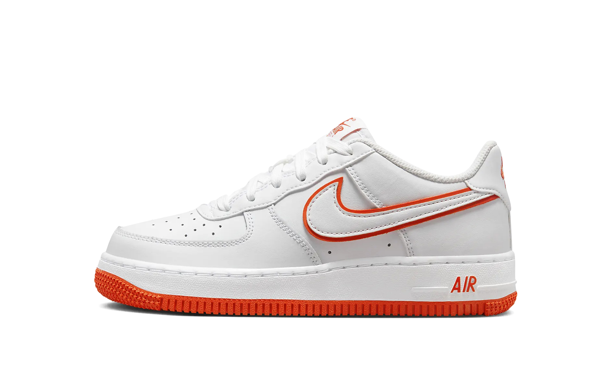 Nike Air Force 1 Low White Picante Red (GS)