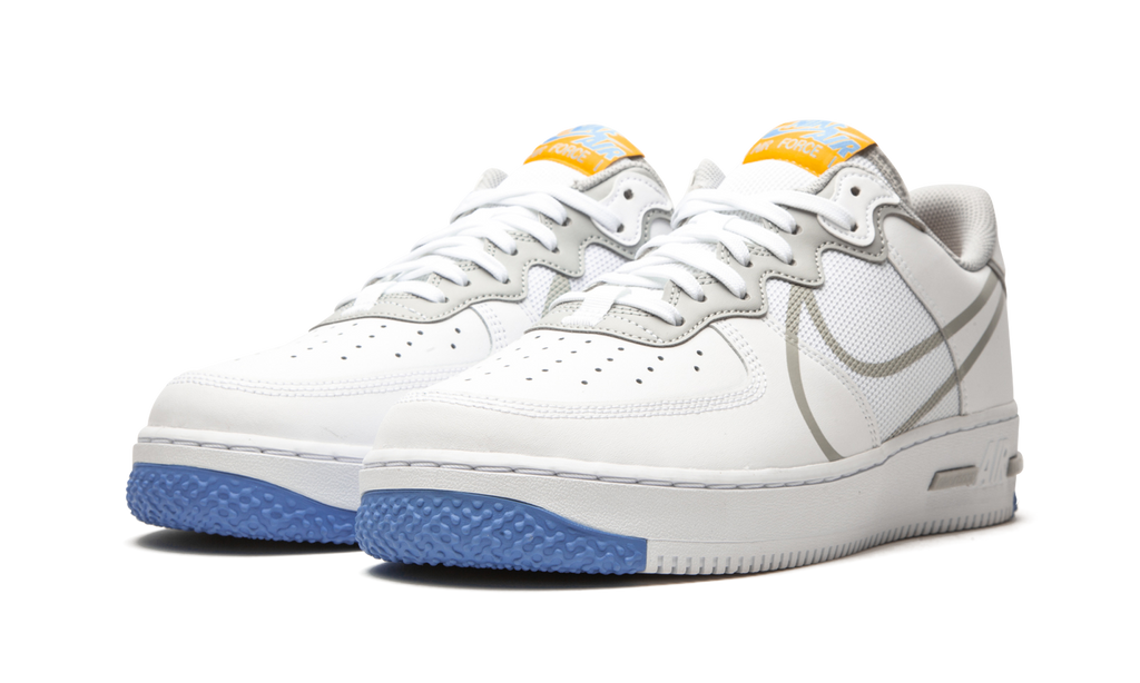 Nike Air Force 1 React Light Smoke Grey 3