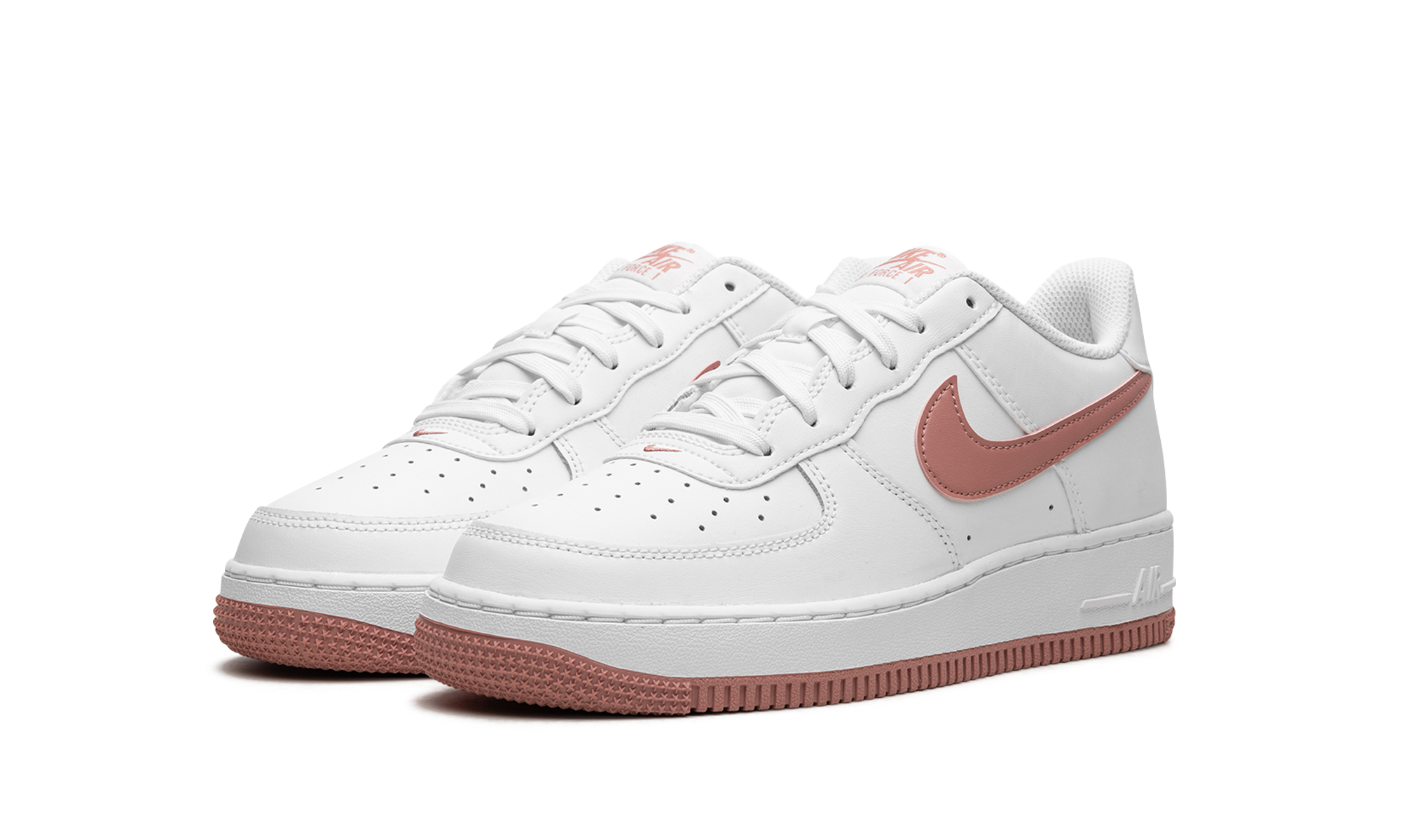 Nike Air Force 1 Summit White Red Stardust (GS) 3