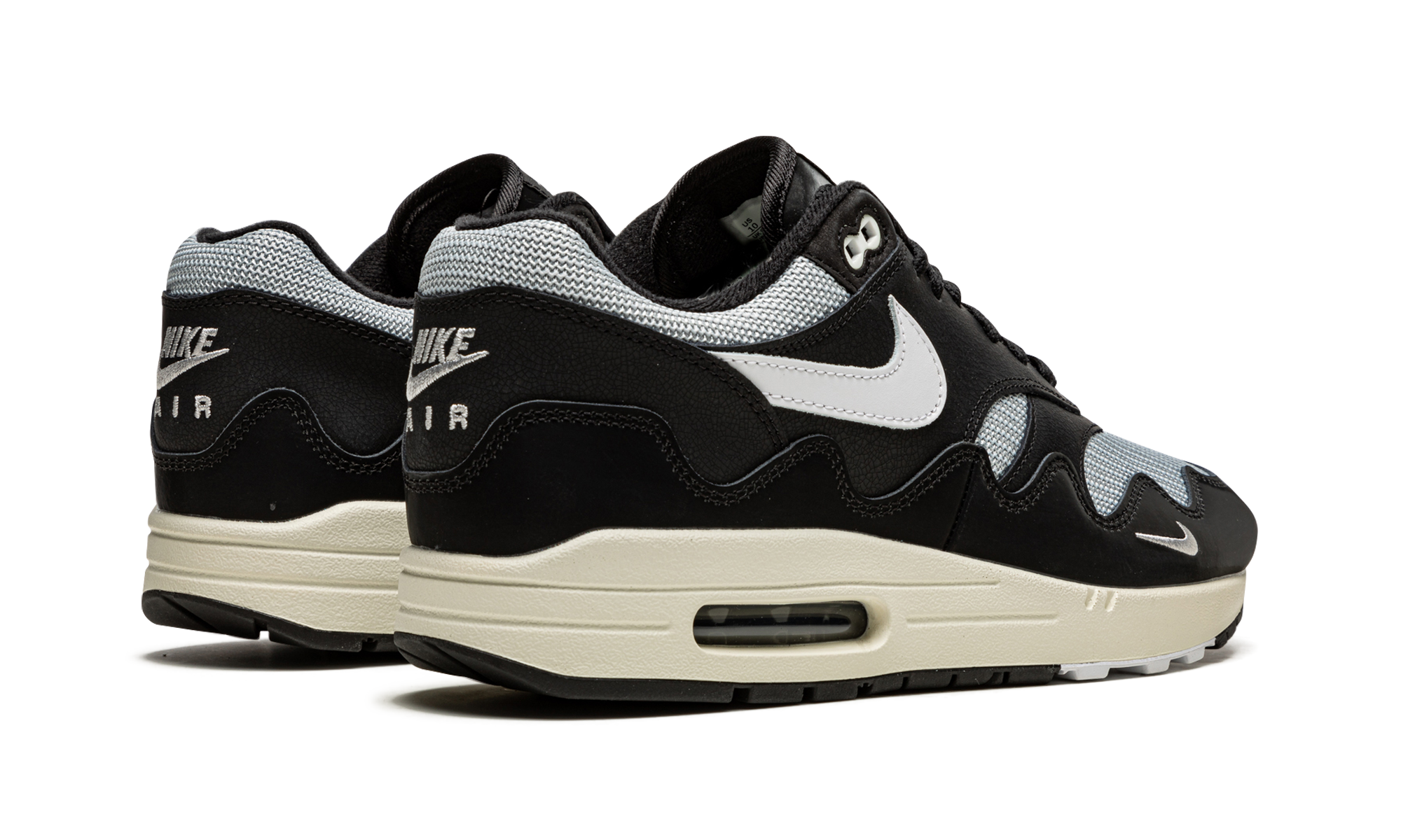 Nike Air Max 1 Patta Black Grey (Special Box + Bracelet) 3