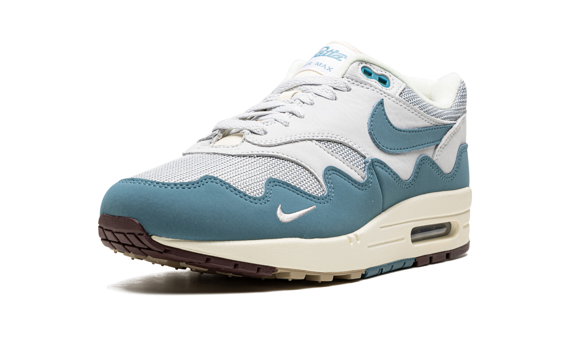 Nike Air Max 1 Patta Noise Aqua (Special Box + Bracelet) 10