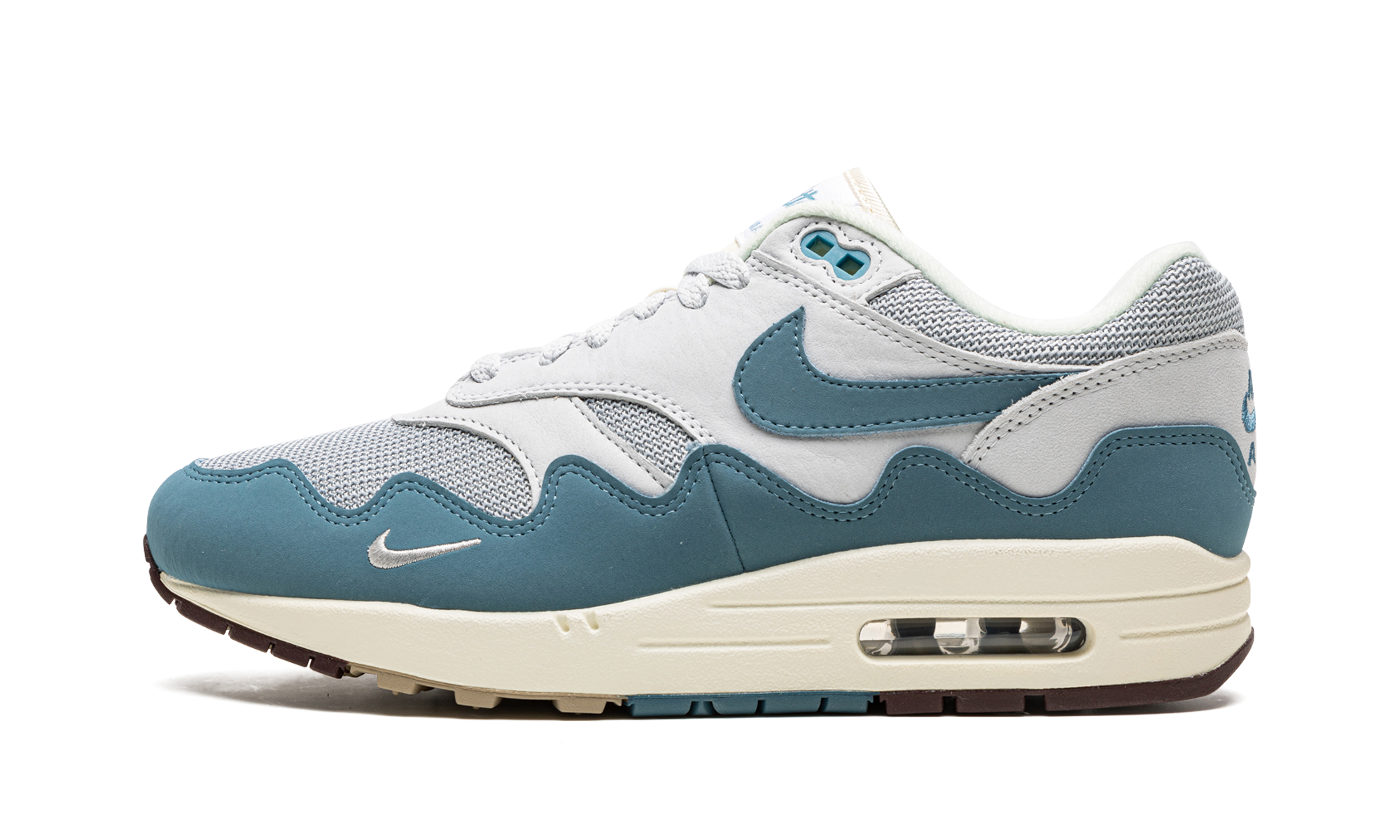 Nike Air Max 1 Patta Noise Aqua (Special Box + Bracelet) 7