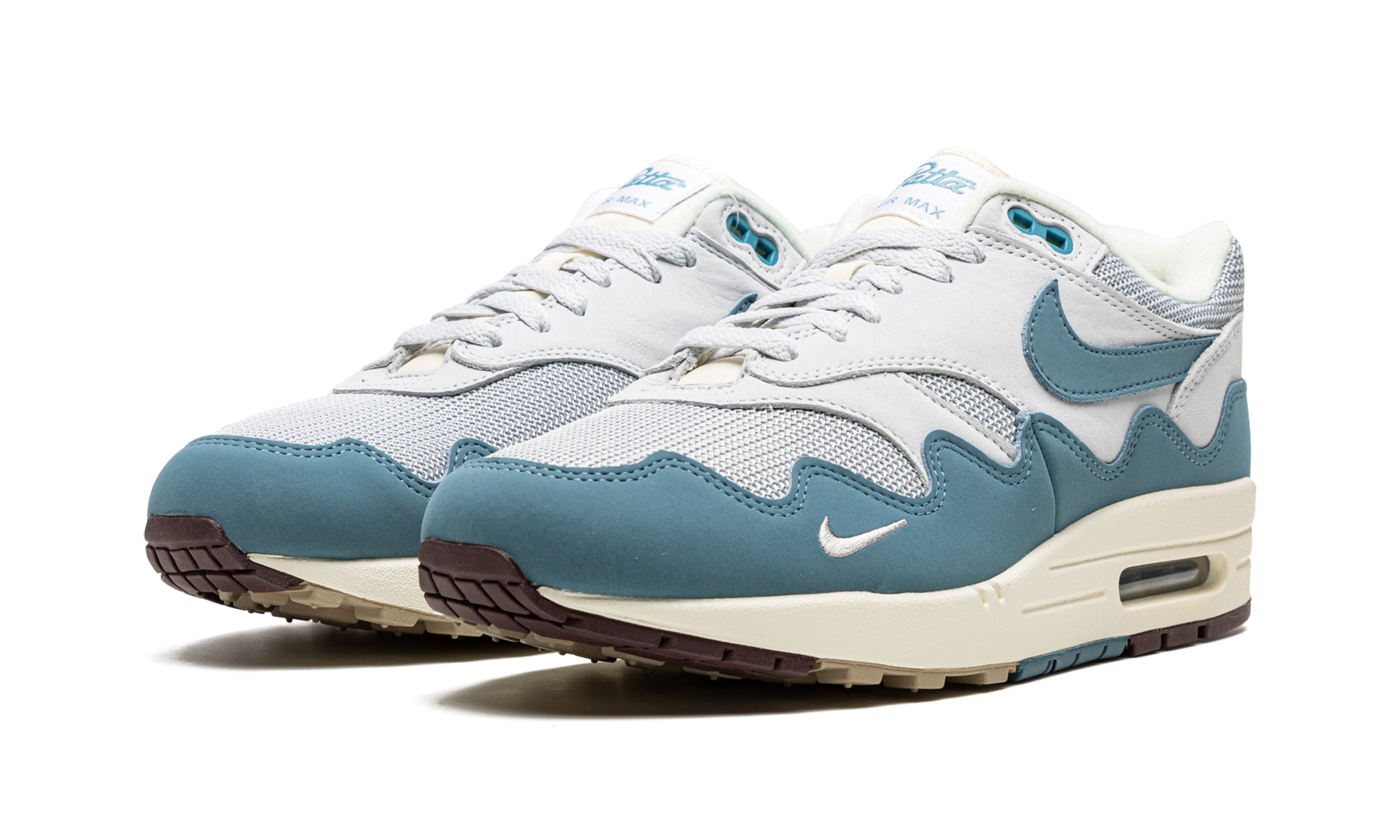 Nike Air Max 1 Patta Noise Aqua (Special Box + Bracelet) 8