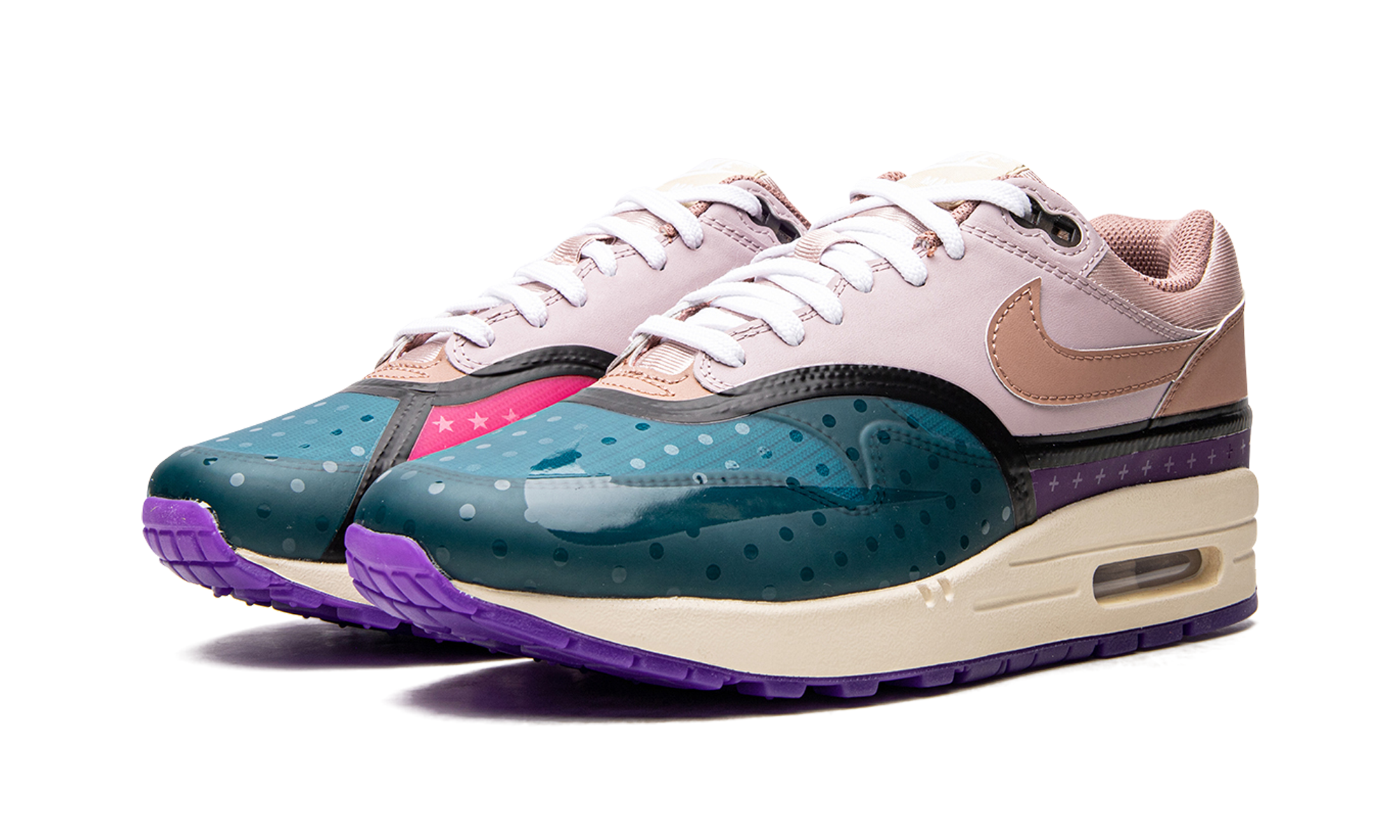 Nike Air Max 1 Premium Plum Fog Fossil Rose (W) 2