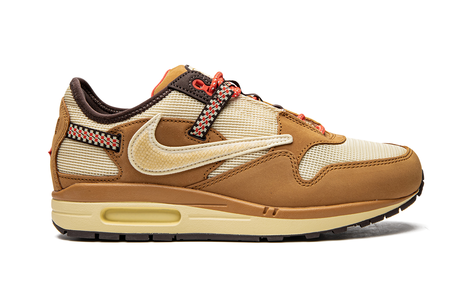 Nike Air Max 1 Travis Scott Cactus Jack Wheat Lemon Drop 6