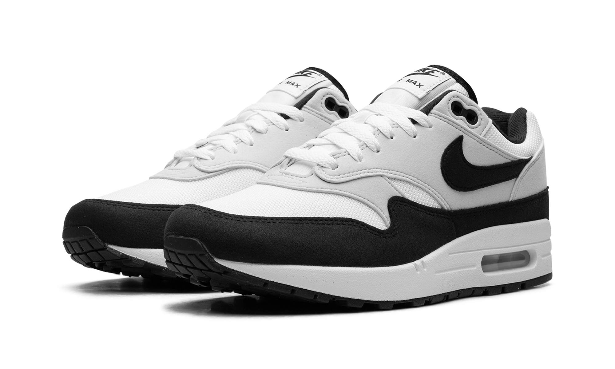 Nike Air Max 1 White Black 9