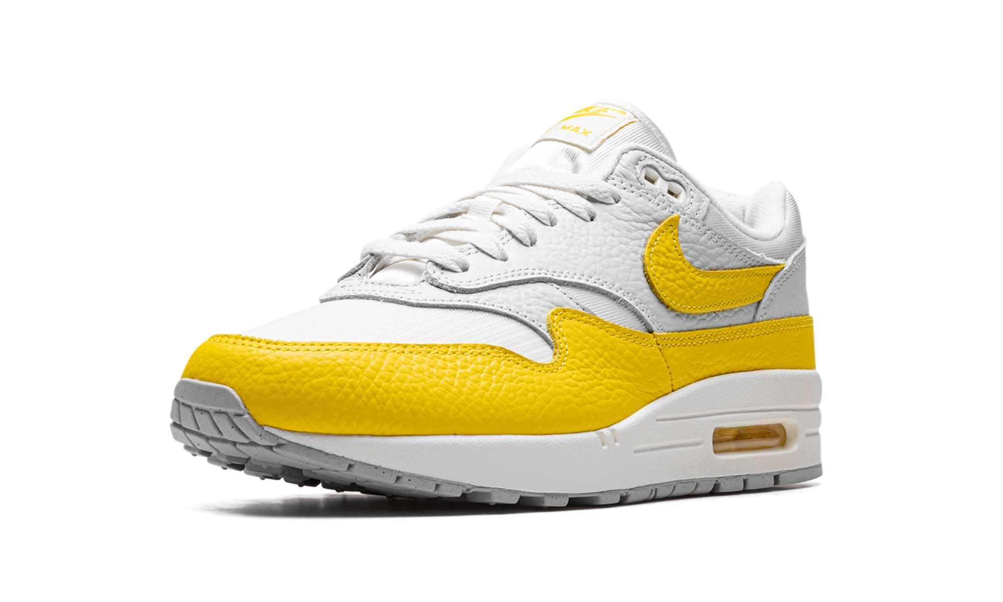Nike Air Max 1 White Bright Yellow 10