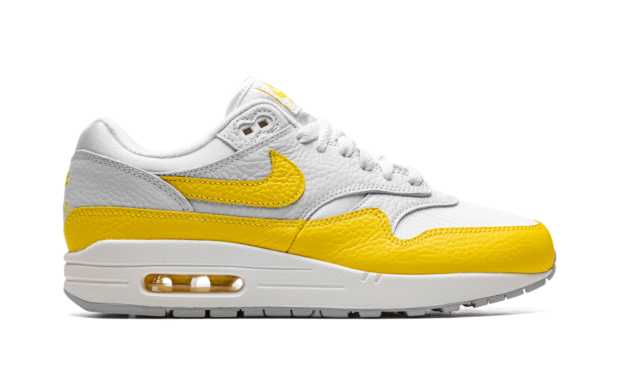 Nike Air Max 1 White Bright Yellow