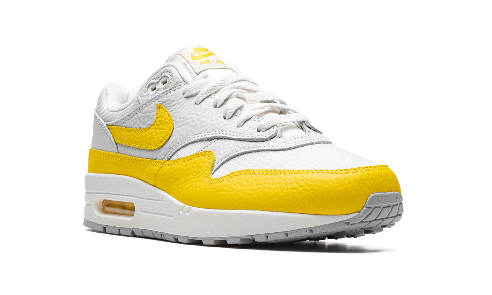Nike Air Max 1 White Bright Yellow