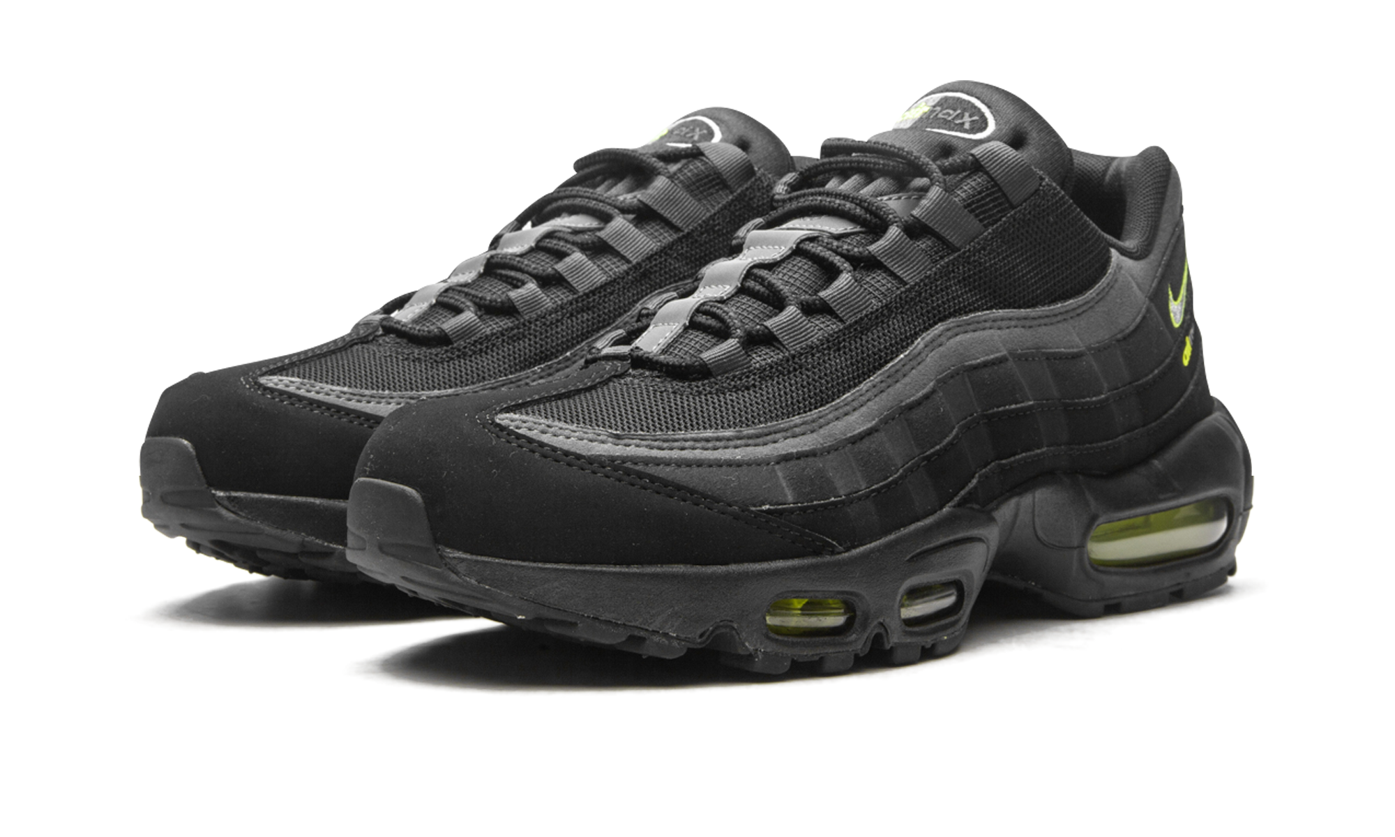 Nike Air Max 95 Retro Logo Black Grey Volt 2