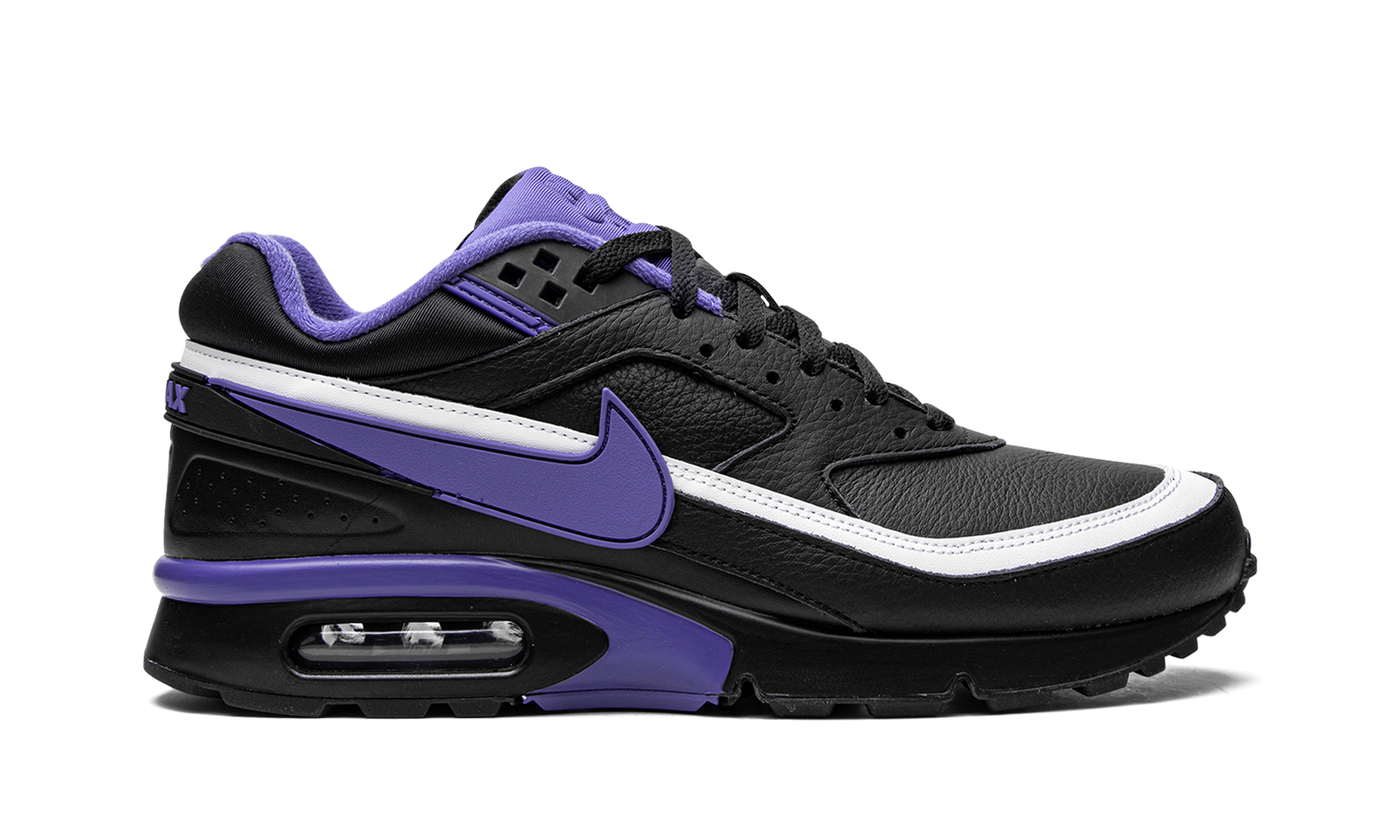Nike Air Max BW OG Black Persian Violet Leather (2021) 6