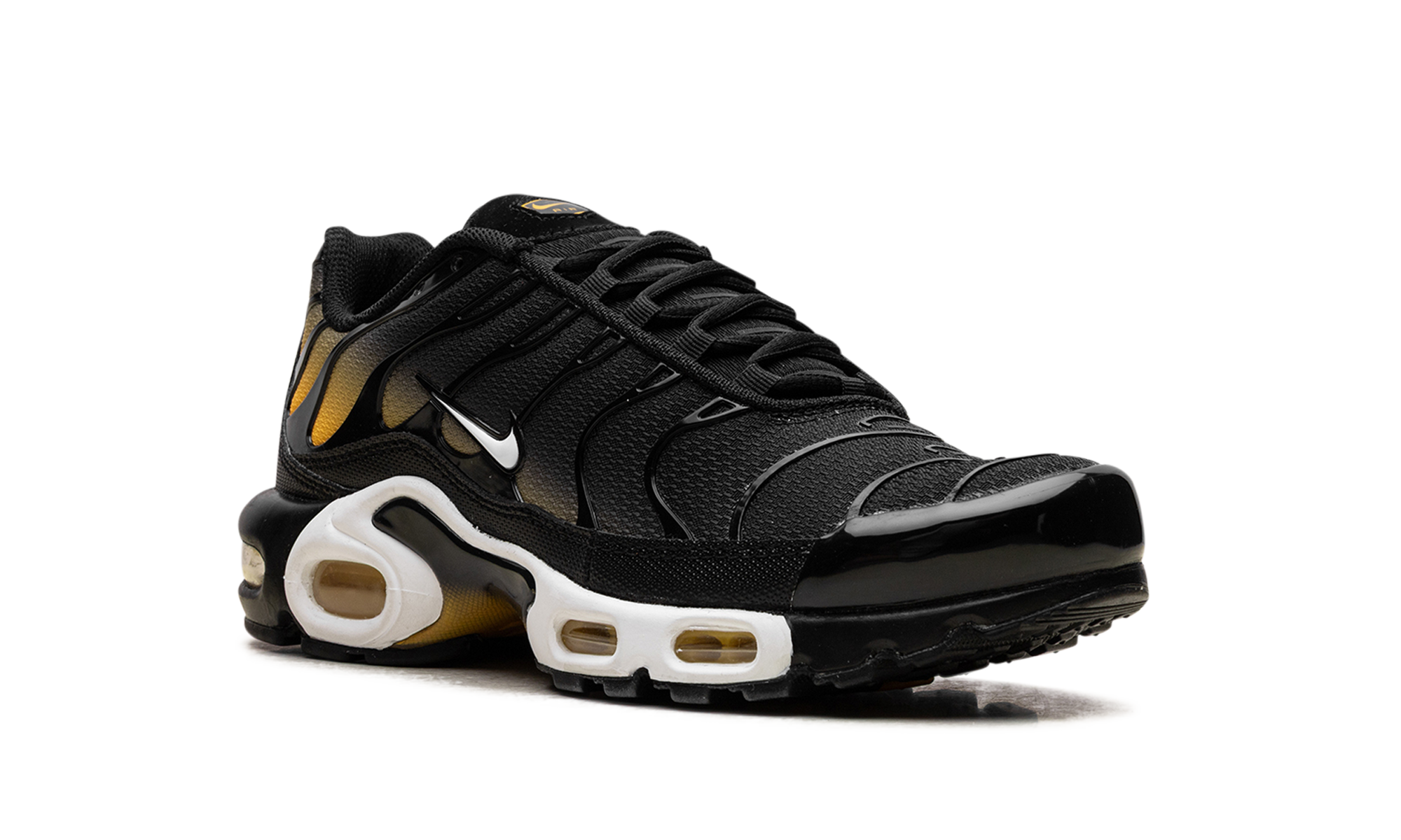 Nike Air Max Plus Black University Gold White 2