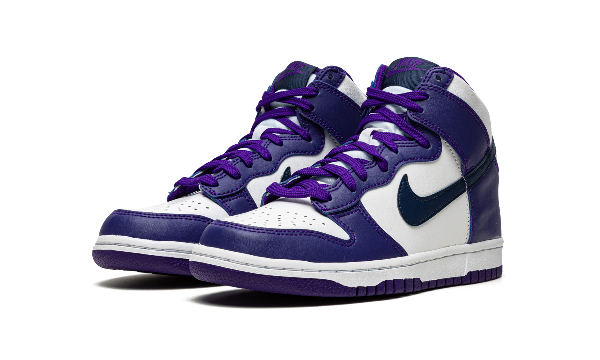 Nike Dunk High Electro Purple Midnight Navy 2