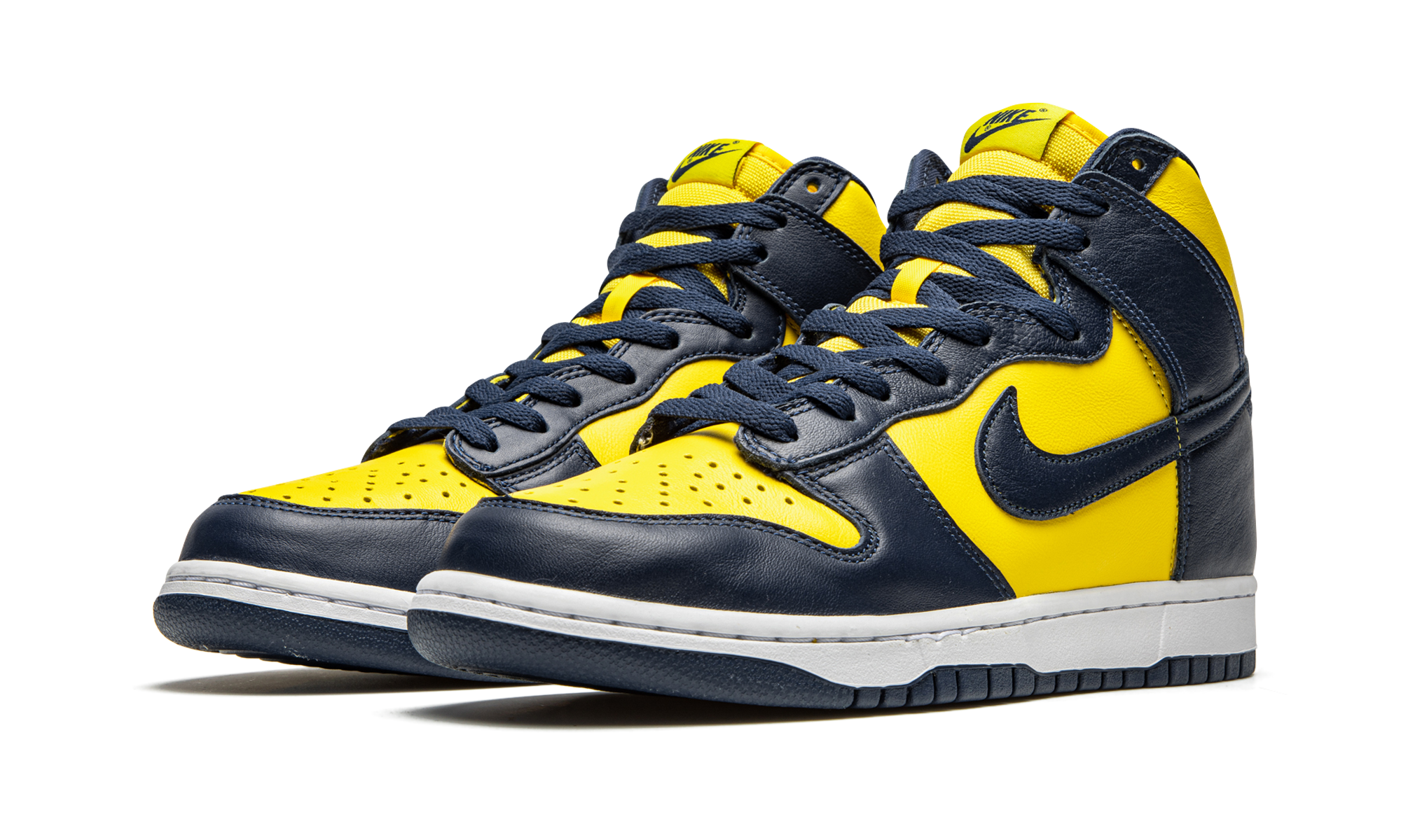 Nike Dunk High Maize & Blue (Michigan) 2