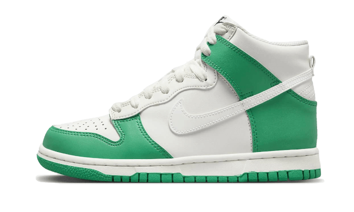 Nike Dunk High White Green 4