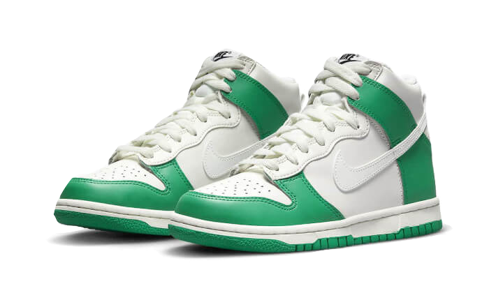 Nike Dunk High White Green 5