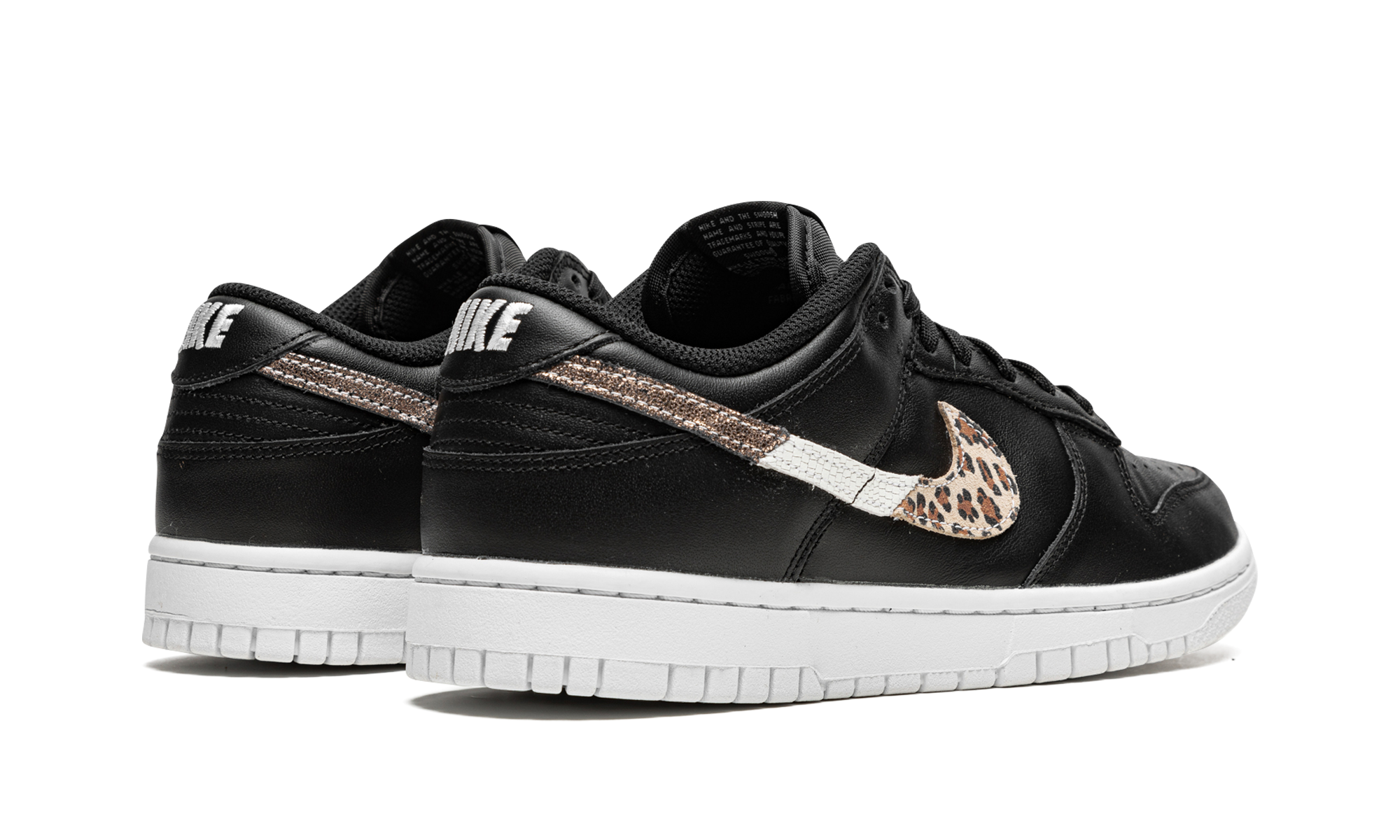 Nike Dunk Low Animal Print Black 3