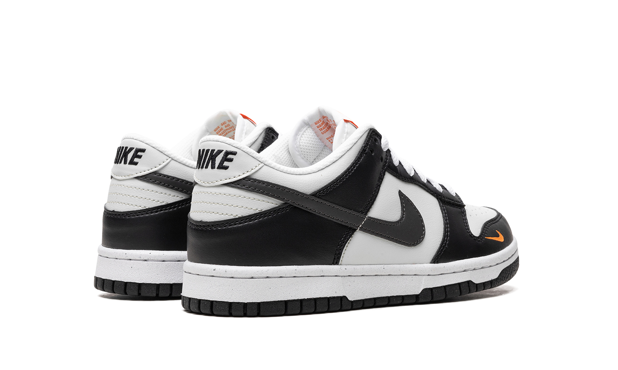 Nike Dunk Low Black Grey Orange 4