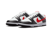Nike Dunk Low Black White Red 2