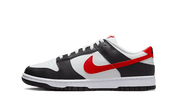 Nike Dunk Low Black White Red 4