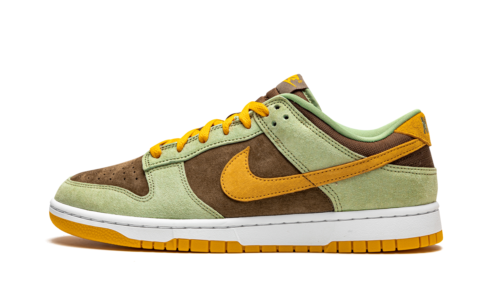 Nike Dunk Low Olive Brown Orange 1