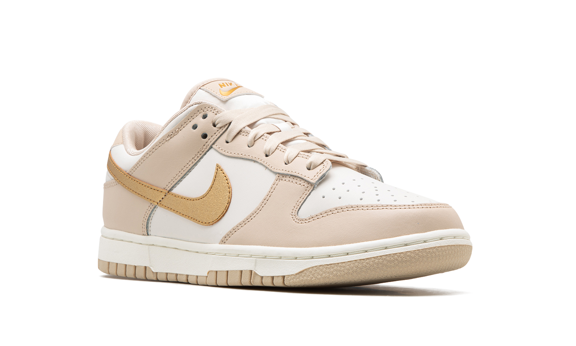 Nike Dunk Low Phantom Metallic Gold 2