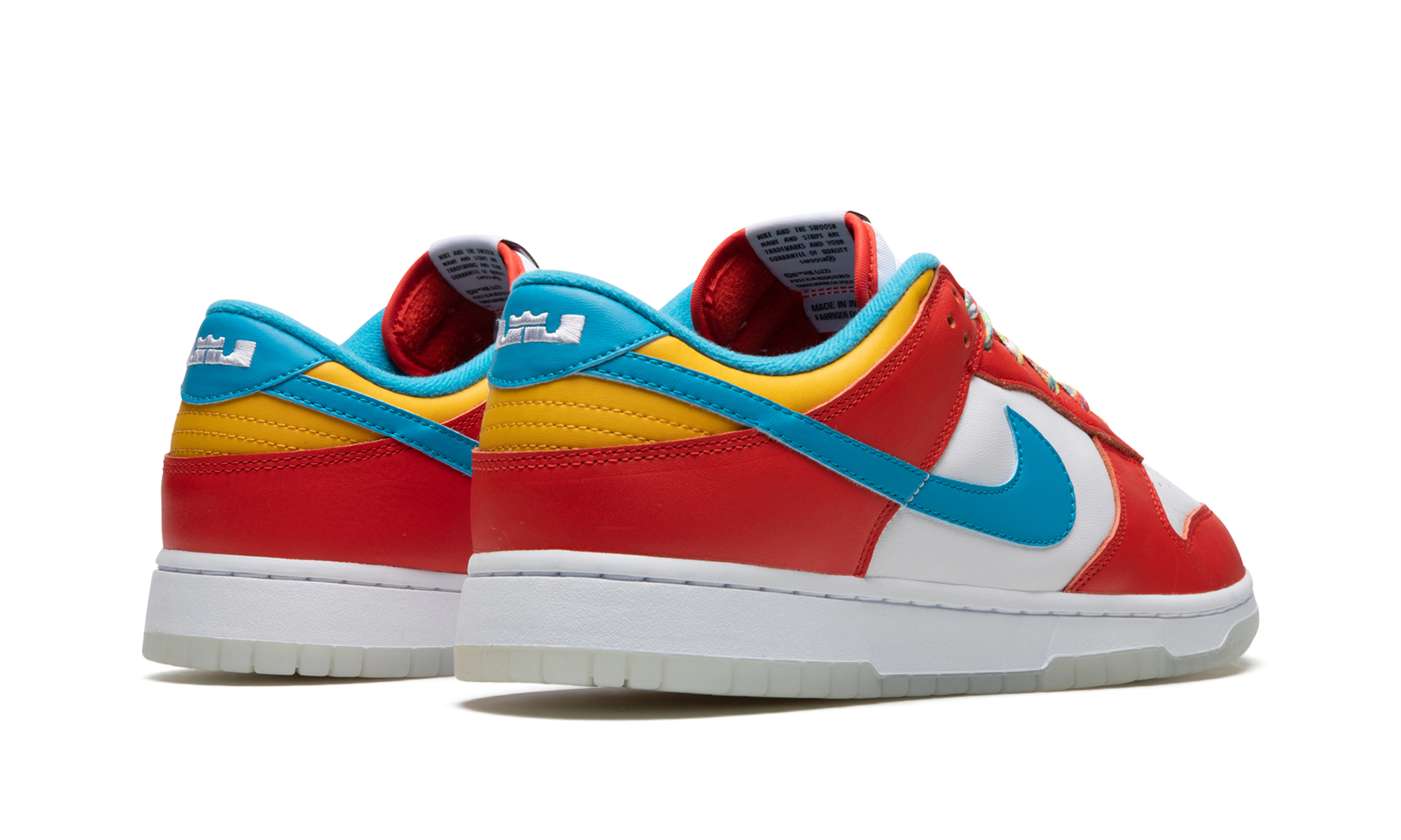 Nike Dunk Low QS LeBron James Fruity Pebbles 4