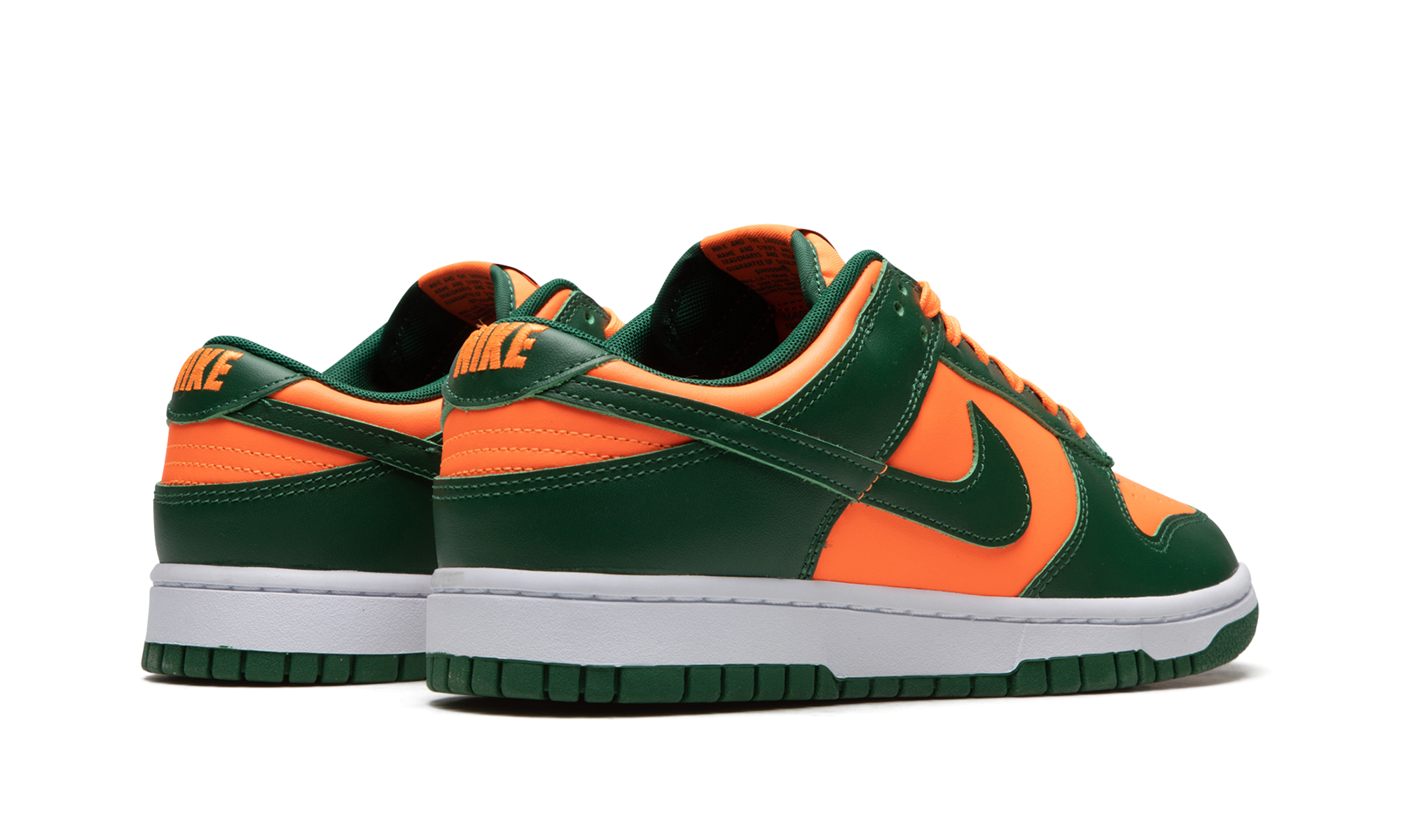 Nike Dunk Low Retro Miami Hurricanes 4